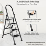 Hunter 3 Step Blue Ladder