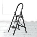 Hunter 3 Step Gray Ladder